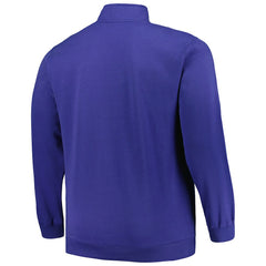 Profile Big & Tall Fleece Quarter-Zip Jacket - New York Giants