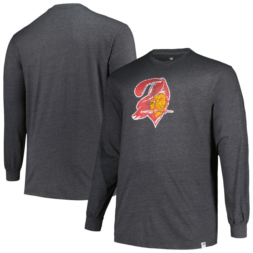 Profile Big & Tall Throwback Long Sleeve T-Shirt - Tampa Bay Buccaneers