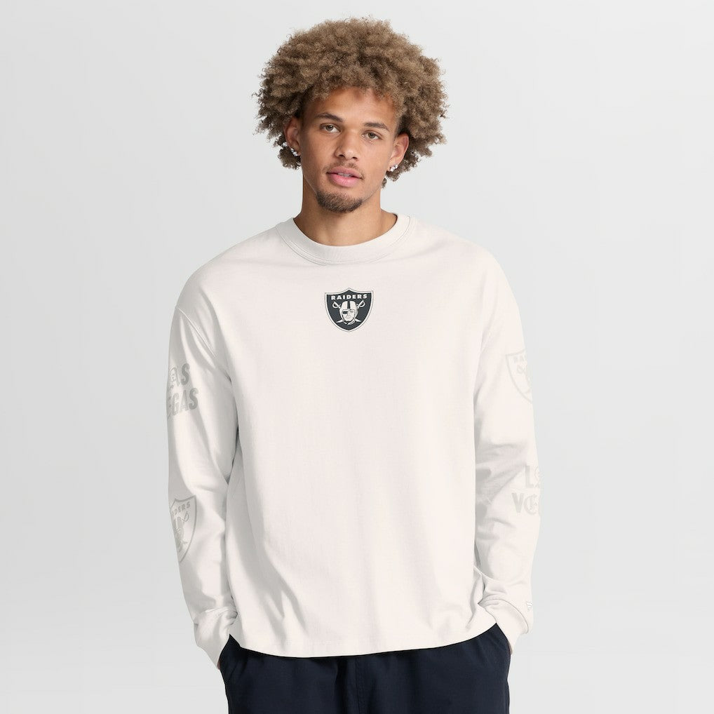 Oversized Type Play Long Sleeve T-Shirt - Las Vegas Raiders