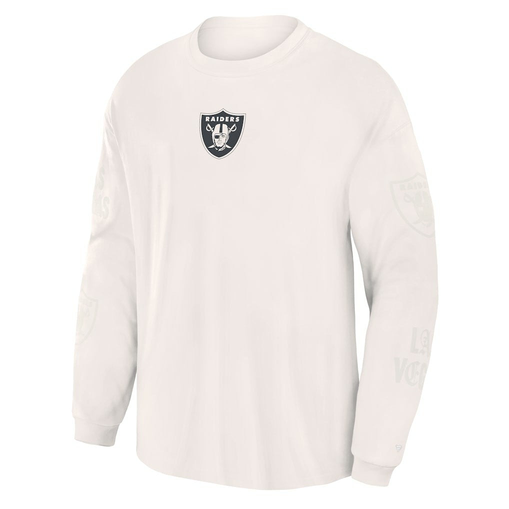 Oversized Type Play Long Sleeve T-Shirt - Las Vegas Raiders