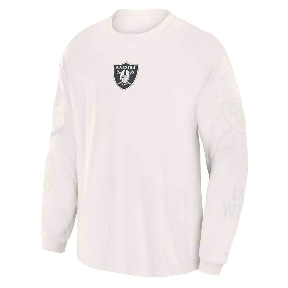 Oversized Type Play Long Sleeve T-Shirt - Las Vegas Raiders