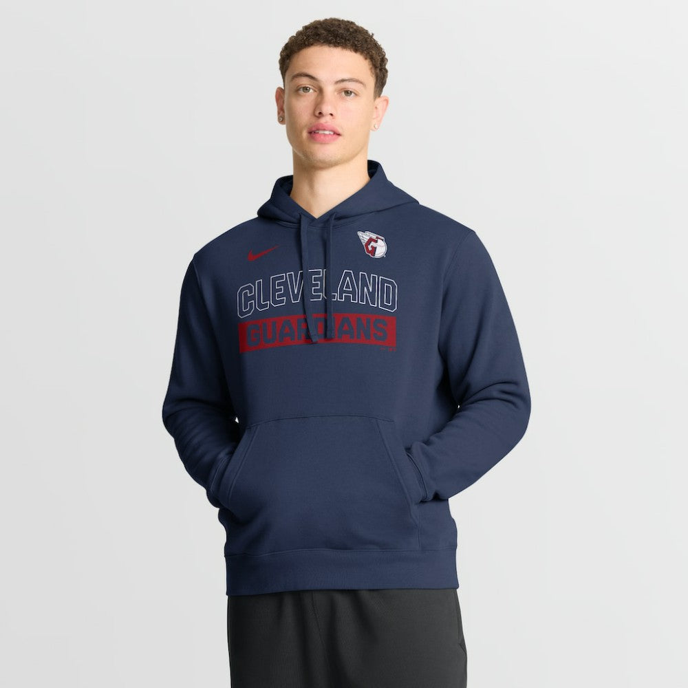 MLB Cleveland Guardians Nike Primetime Club Hoodie