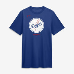 MLB Los Angeles Dodgers Nike Tri-Blend Logo T-Shirt
