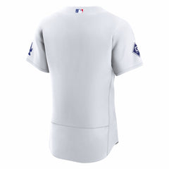 MLB Los Angeles Dodgers Nike Home Sponsor Patch Authentic Jersey