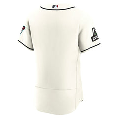 MLB Arizona Diamondbacks Nike Home Sponsor Patch Authentic Jersey