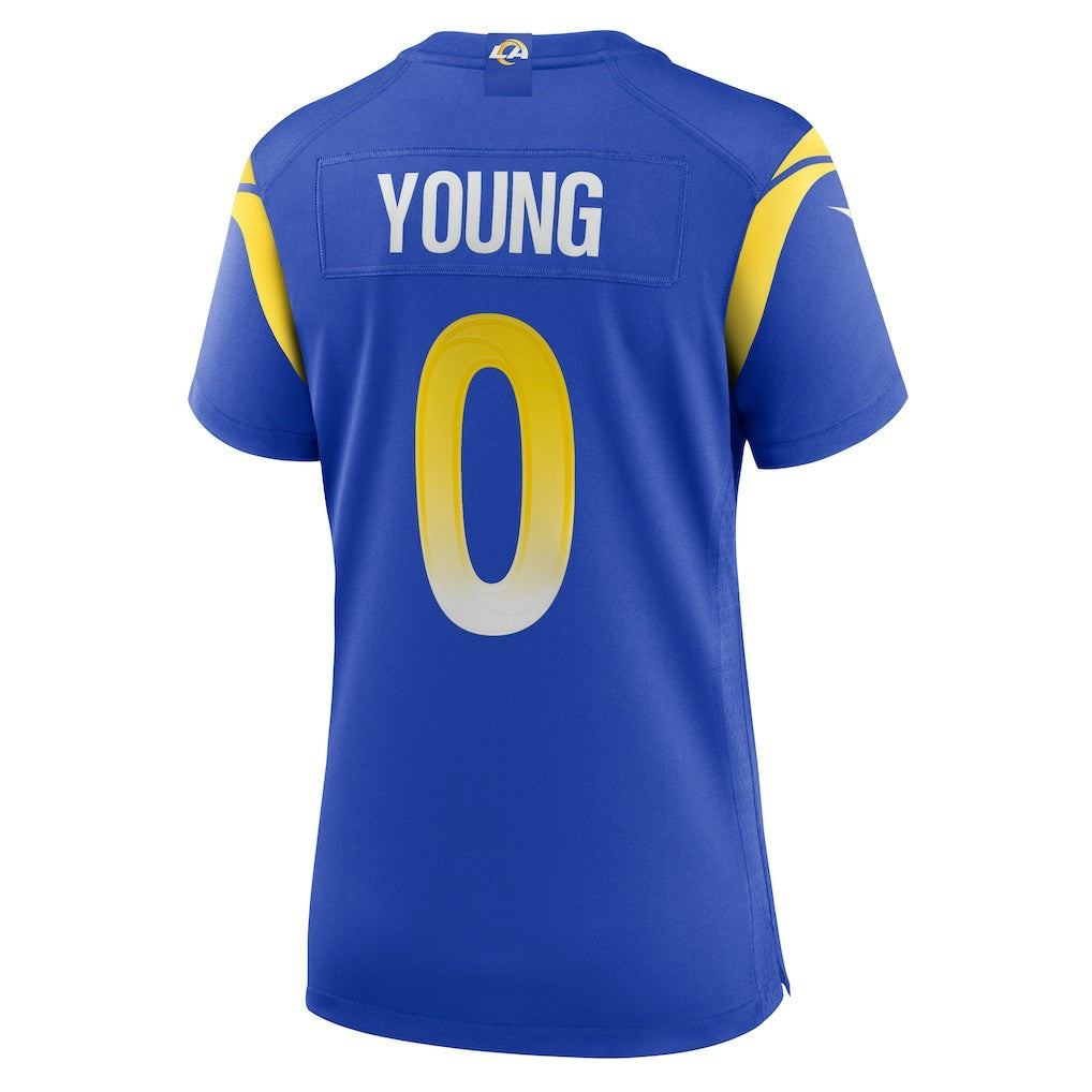 Byron Young  Women's Home Game Jersey - Los Angeles Rams