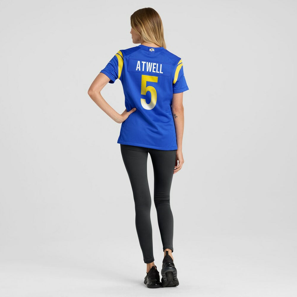 Tutu Atwell  Women's Home Game Jersey - Los Angeles Rams