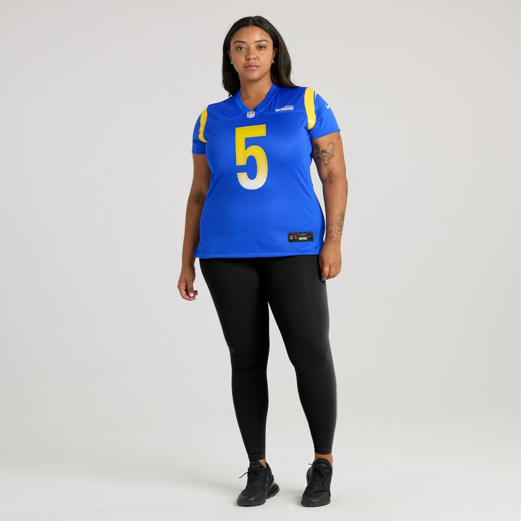 Tutu Atwell  Women's Home Game Jersey - Los Angeles Rams