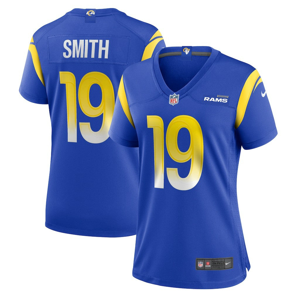 Xavier Smith  Women's Home Game Jersey - Los Angeles Rams