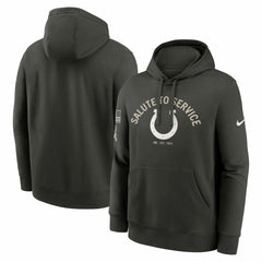 Salute To Service Club Fleece Hoodie - Indianapolis Colts
