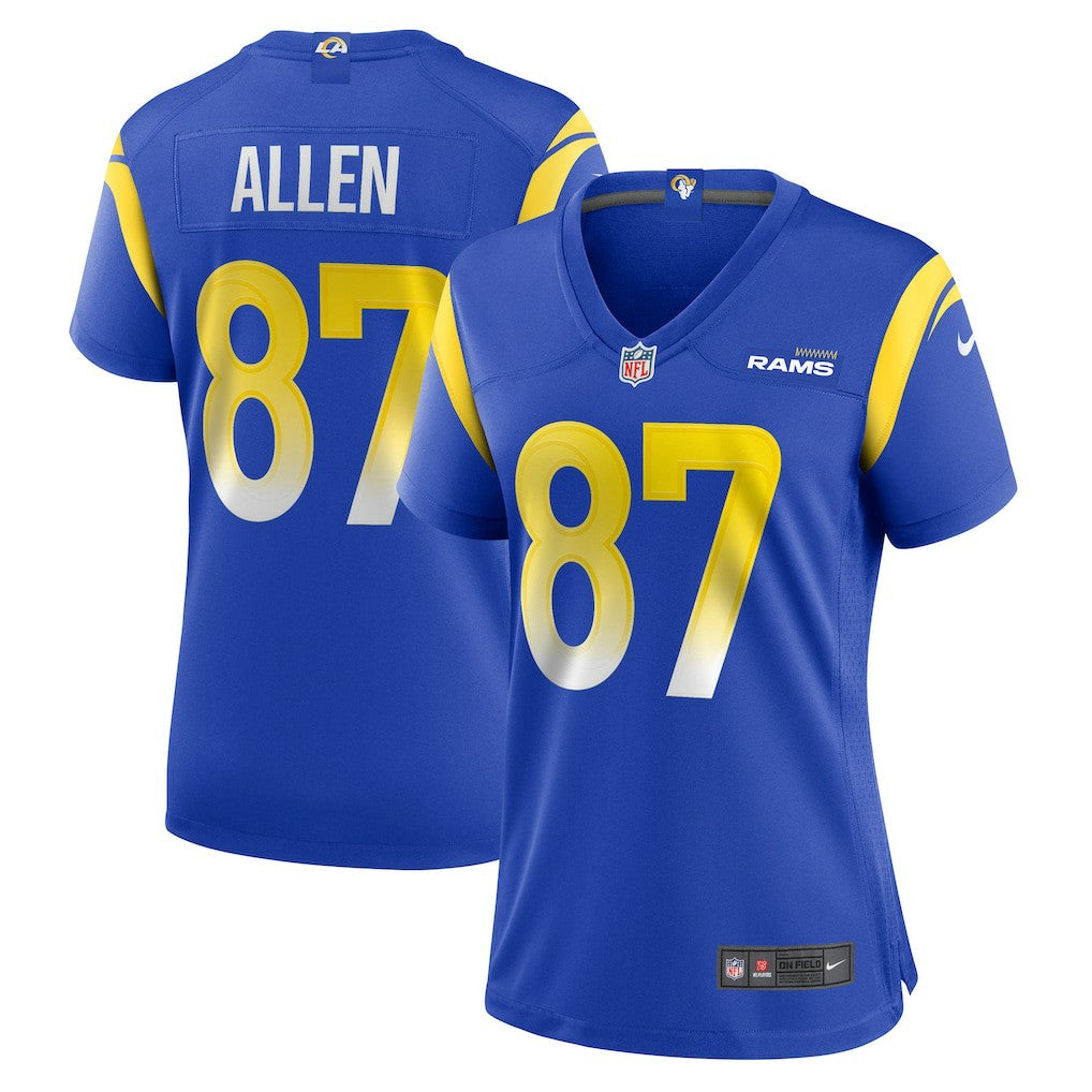 Davis Allen  Women's Home Game Jersey - Los Angeles Rams