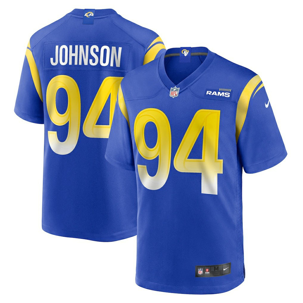 Desjuan Johnson  Home Game Jersey - Los Angeles Rams