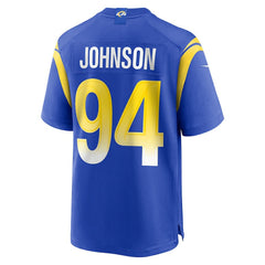 Desjuan Johnson  Home Game Jersey - Los Angeles Rams