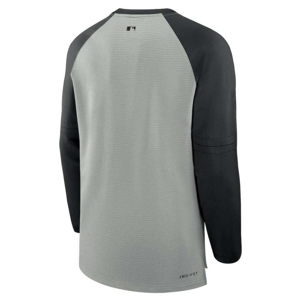 MLB Colorado Rockies Nike Authentic Collection Game Time Raglan Performance Long Sleeve T-Shirt