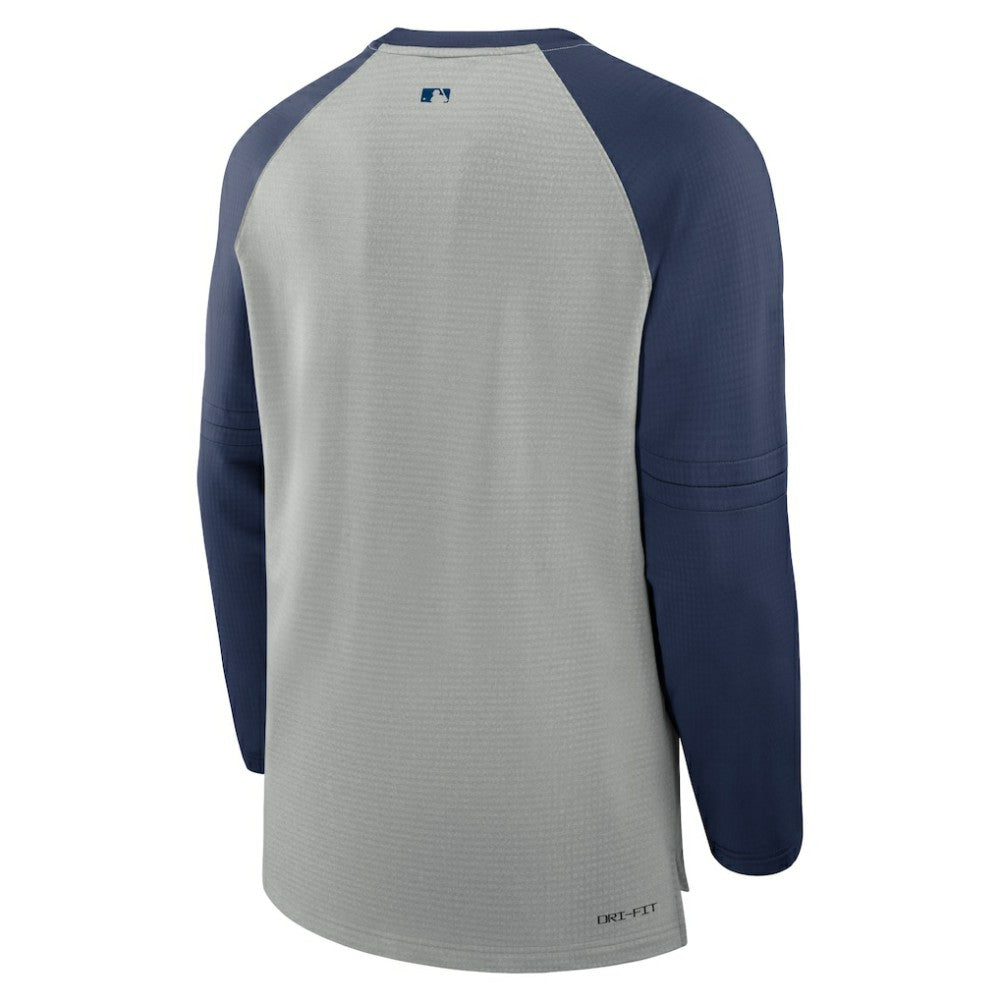 MLB Tampa Bay Rays Nike Authentic Collection Game Time Raglan Performance Long Sleeve T-Shirt