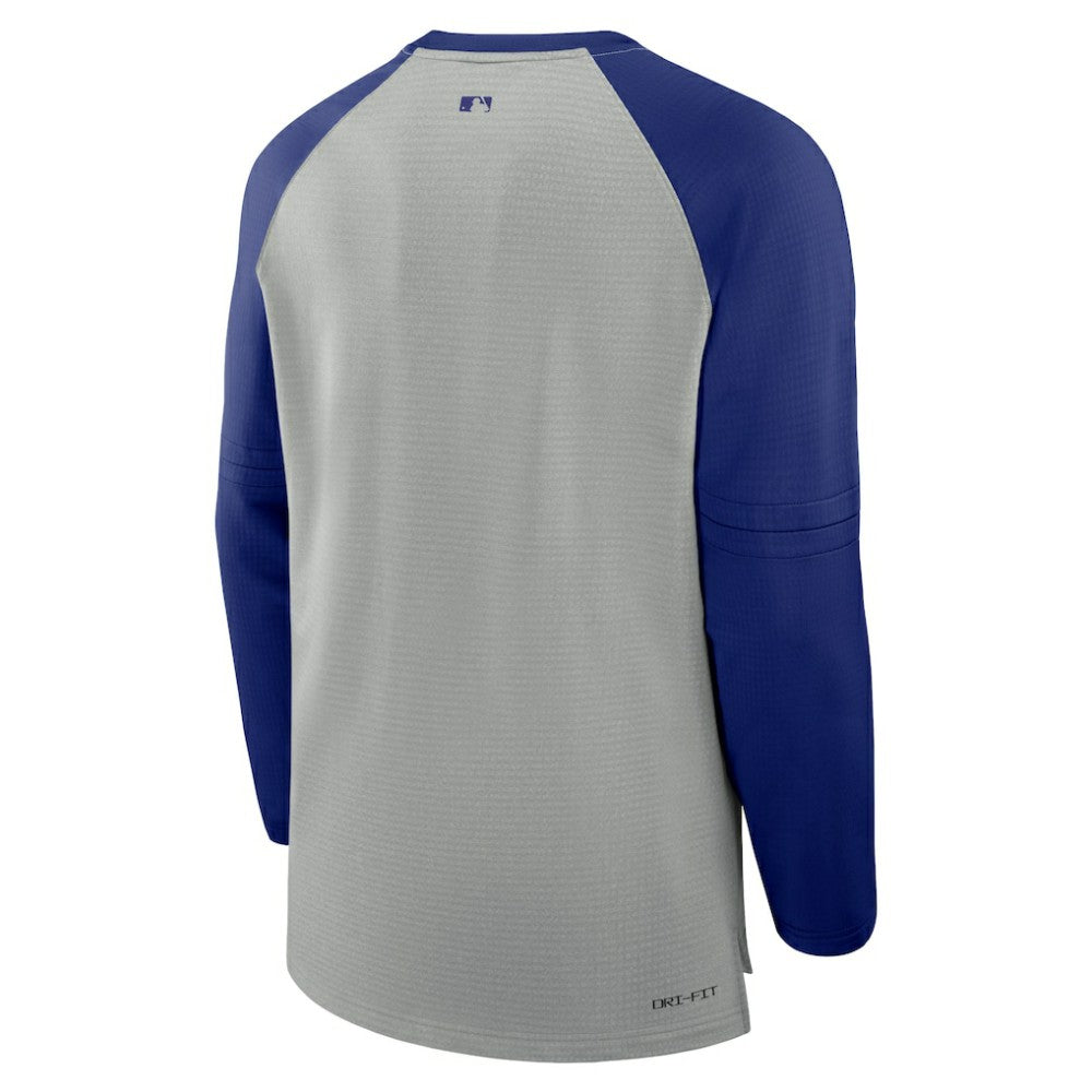 MLB Texas Rangers Nike Authentic Collection Game Time Raglan Performance Long Sleeve T-Shirt