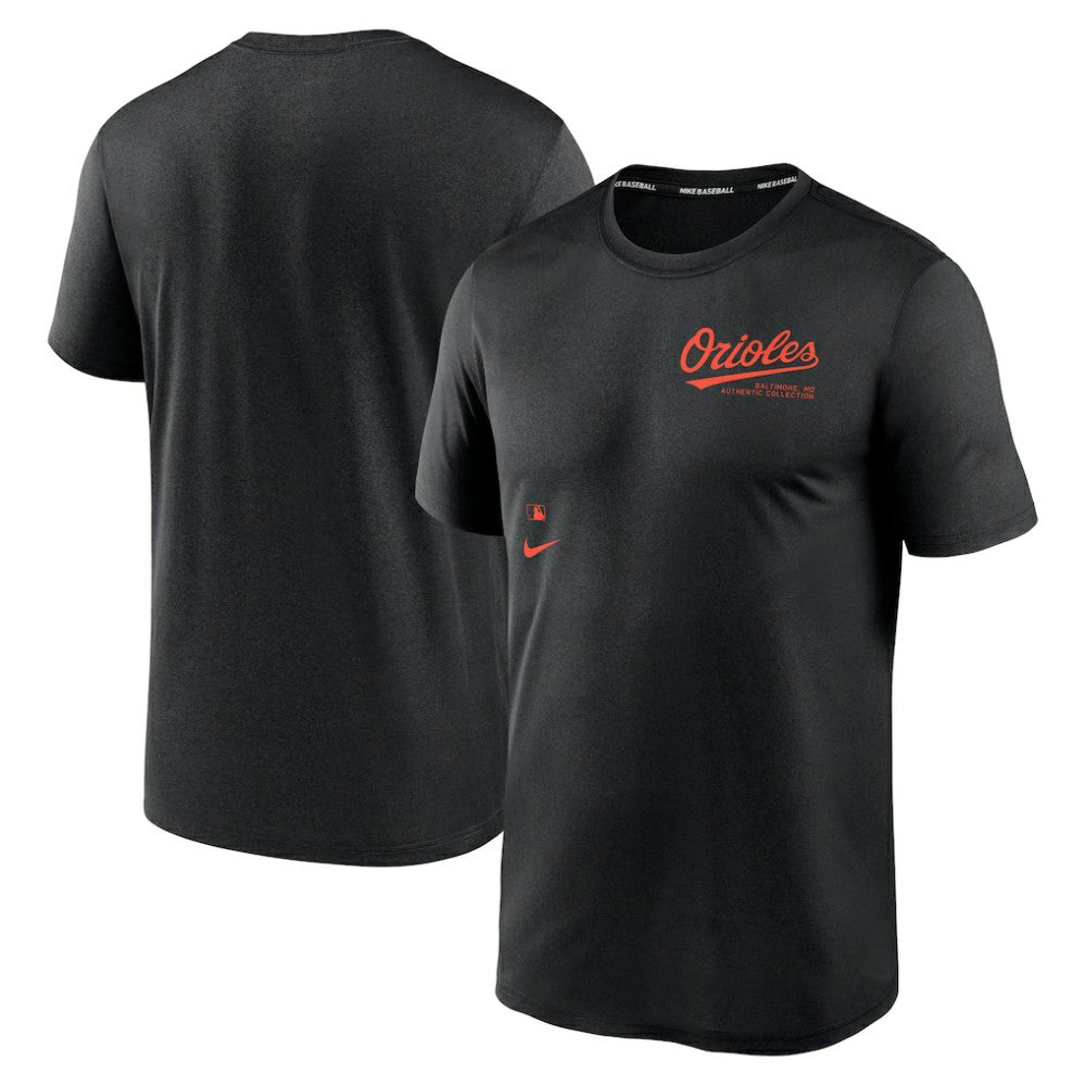 MLB Baltimore Orioles Nike Authentic Collection Early Work Tri-Blend Performance T-Shirt