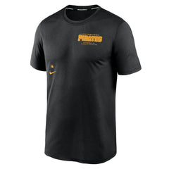 MLB Pittsburgh Pirates Nike Authentic Collection Early Work Tri-Blend Performance T-Shirt