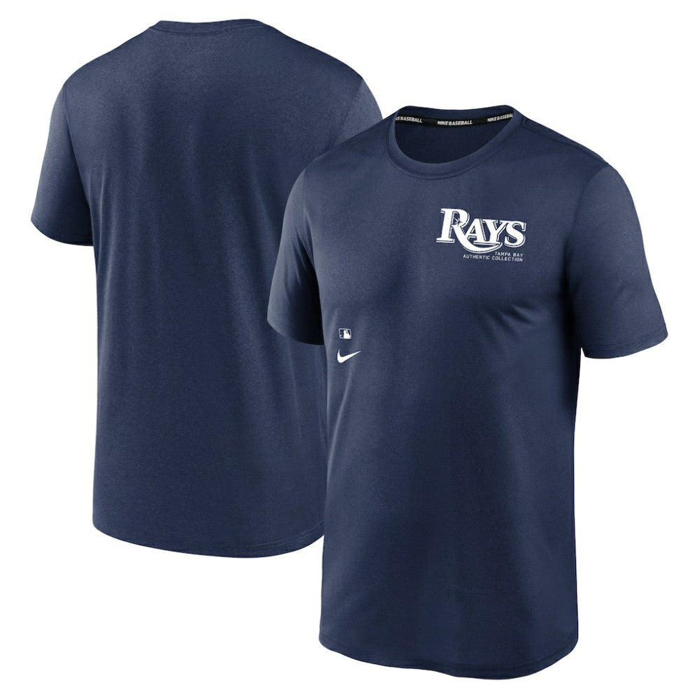 MLB Tampa Bay Rays Nike Authentic Collection Early Work Tri-Blend Performance T-Shirt