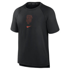 MLB San Francisco Giants Nike Authentic Collection Pregame Raglan Performance T-Shirt