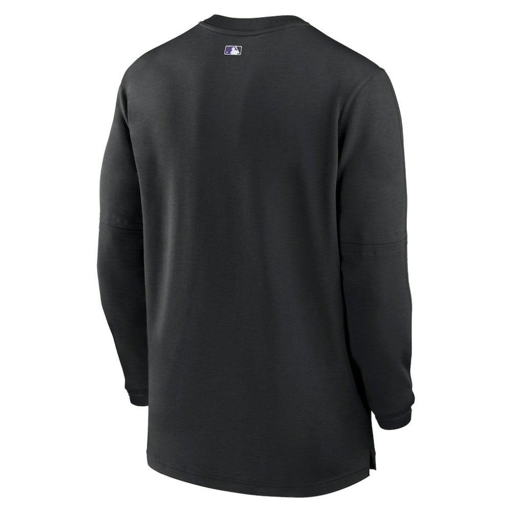MLB Colorado Rockies Nike Authentic Collection Game Time Performance Quarter-Zip Top