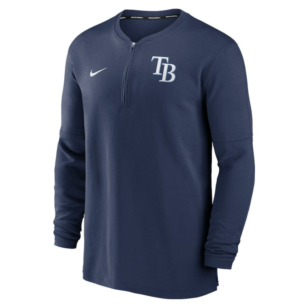 MLB Tampa Bay Rays Nike Authentic Collection Game Time Performance Quarter-Zip Top