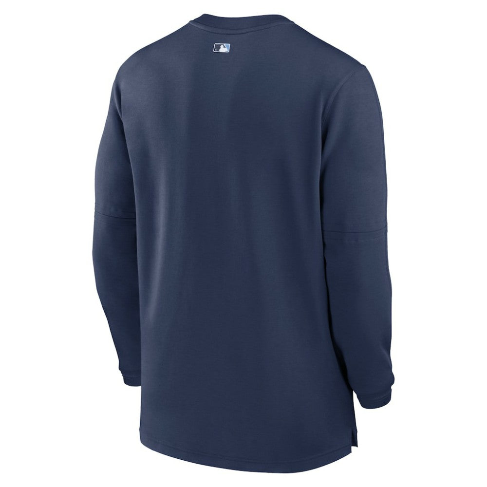 MLB Tampa Bay Rays Nike Authentic Collection Game Time Performance Quarter-Zip Top