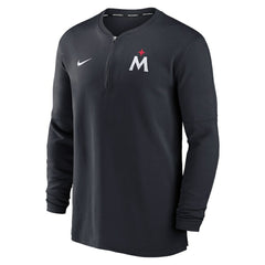 MLB Minnesota Twins Nike Authentic Collection Game Time Performance Quarter-Zip Top