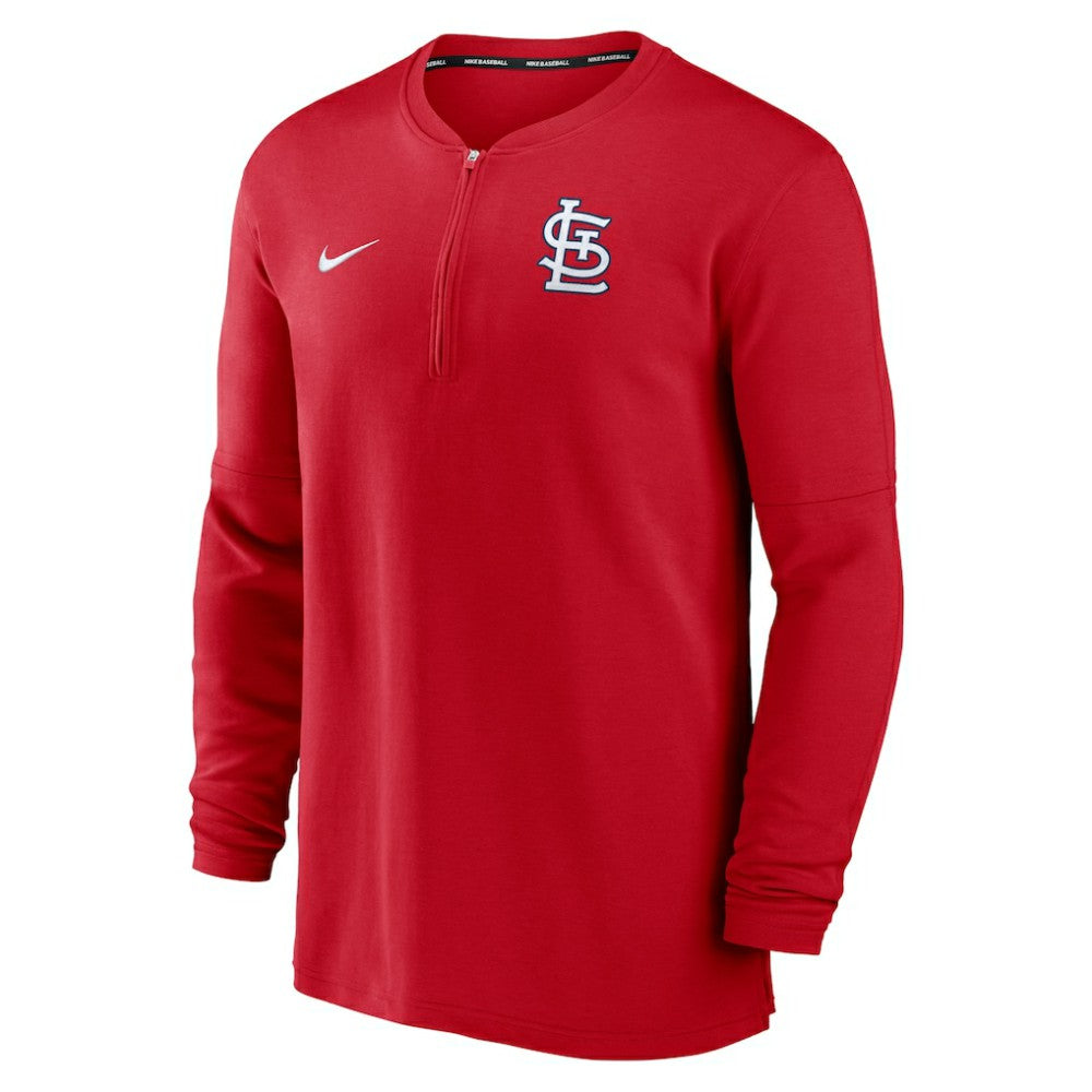 MLB St. Louis Cardinals Nike Authentic Collection Game Time Performance Quarter-Zip Top