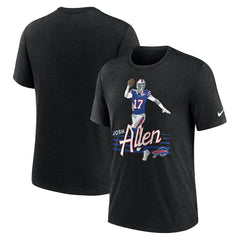 Josh Allen  Player Graphic T-Shirt - Buffalo Bills