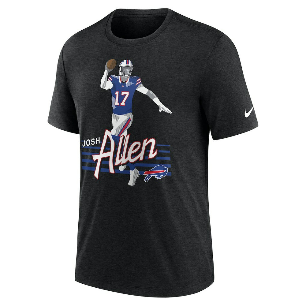 Josh Allen  Player Graphic T-Shirt - Buffalo Bills