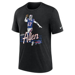 Josh Allen  Player Graphic T-Shirt - Buffalo Bills