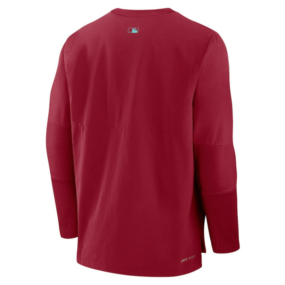 MLB Arizona Diamondbacks Nike Authentic Collection Player Dri-FIT Lightweight Pullover