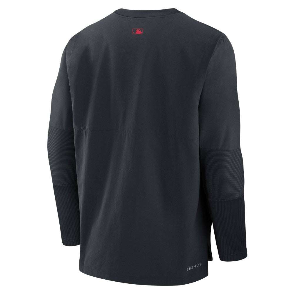 MLB Cleveland Guardians Nike Authentic Collection Player Dri-FIT Lightweight Pullover