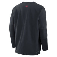 MLB Cleveland Guardians Nike Authentic Collection Player Dri-FIT Lightweight Pullover