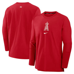 MLB Los Angeles Angels Nike Authentic Collection Player Dri-FIT Lightweight Pullover
