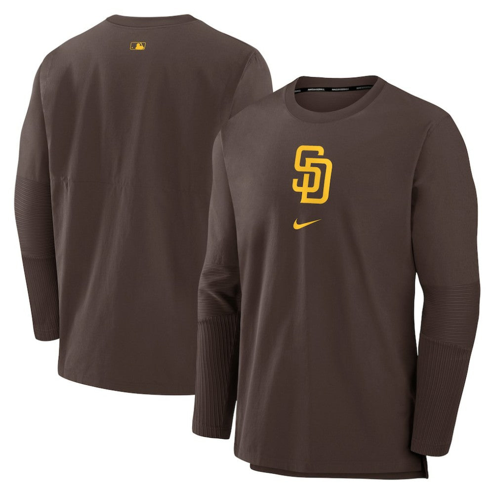 MLB San Diego Padres Nike Authentic Collection Player Dri-FIT Lightweight Pullover