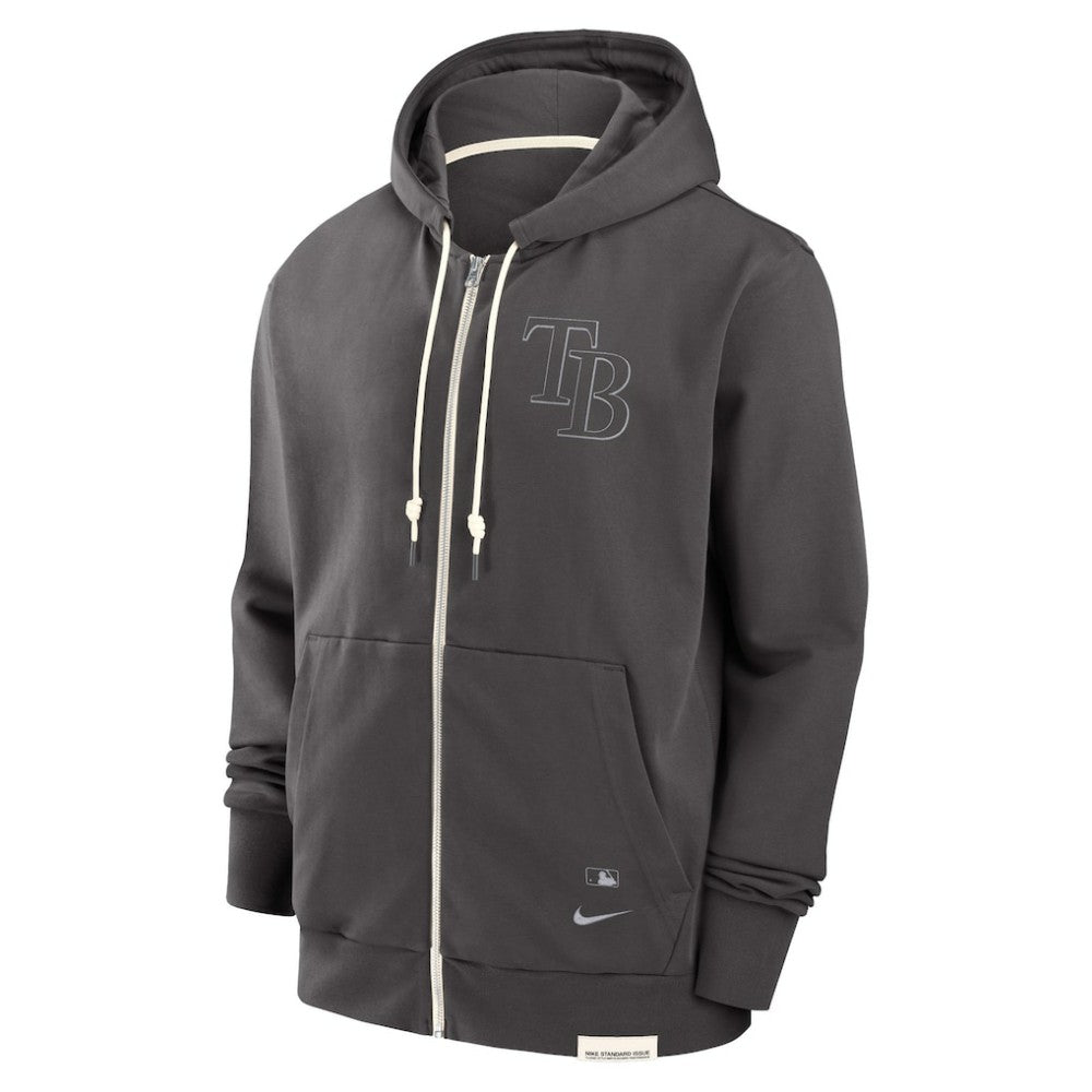 MLB Tampa Bay Rays Nike Authentic Collection Travel Player Performance Full-Zip Hoodie