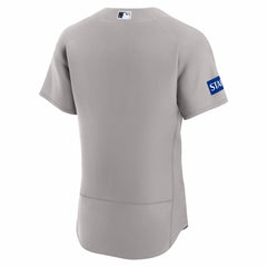 MLB New York Yankees Nike Road Sponsor Patch Authentic Jersey