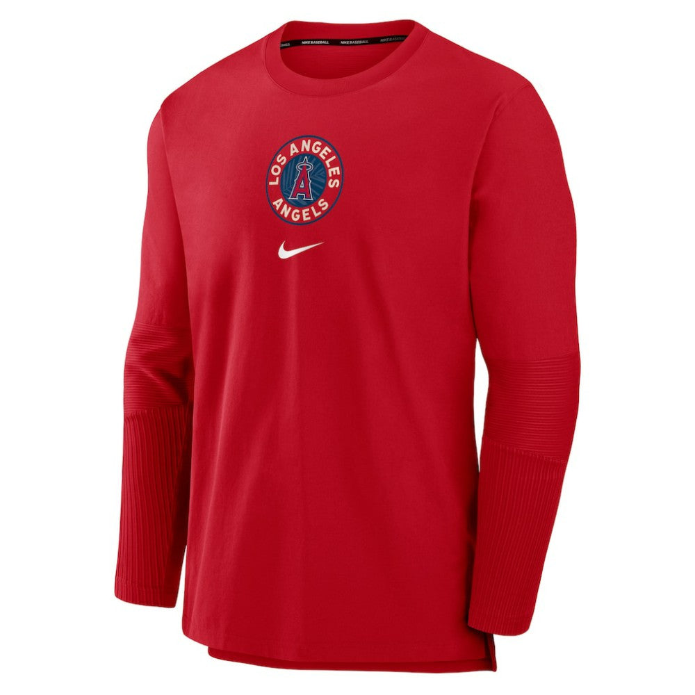 MLB Los Angeles Angels Nike Authentic Collection Player Dri-FIT Lightweight Pullover