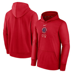 MLB Los Angeles Angels Nike Authentic Collection City Connect Practice Performance Pullover Hoodie