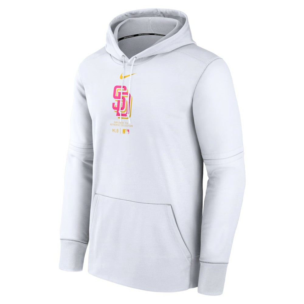 MLB San Diego Padres Nike Authentic Collection City Connect Practice Performance Pullover Hoodie