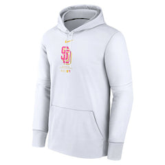 MLB San Diego Padres Nike Authentic Collection City Connect Practice Performance Pullover Hoodie
