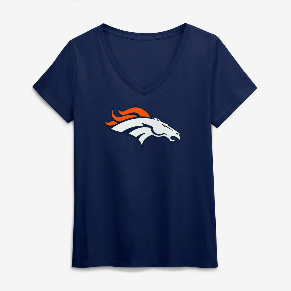 Logo Athletic Women's Primary Logo V-Neck T-Shirt - Denver Broncos