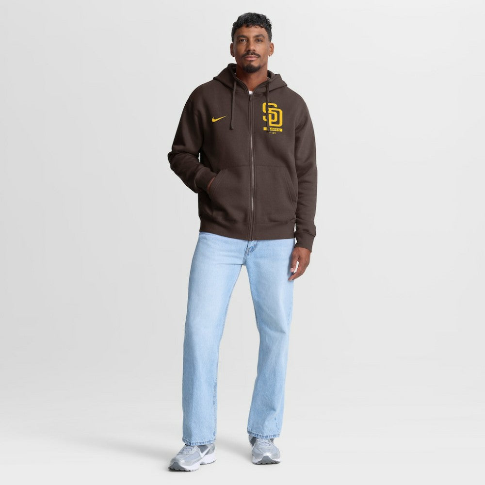 MLB San Diego Padres Nike Primetime Lockup Full-Zip Hoodie