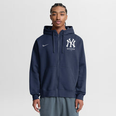 MLB New York Yankees Nike Primetime Lockup Full-Zip Hoodie