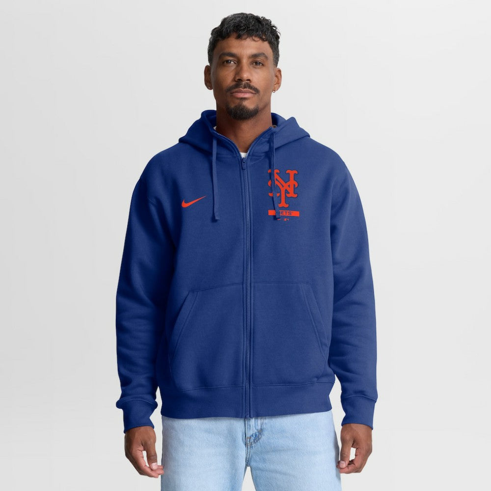MLB New York Mets Nike Primetime Lockup Full-Zip Hoodie