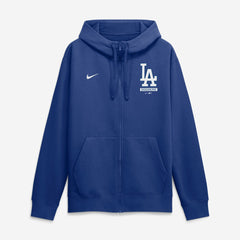MLB Los Angeles Dodgers Nike Primetime Lockup Full-Zip Hoodie