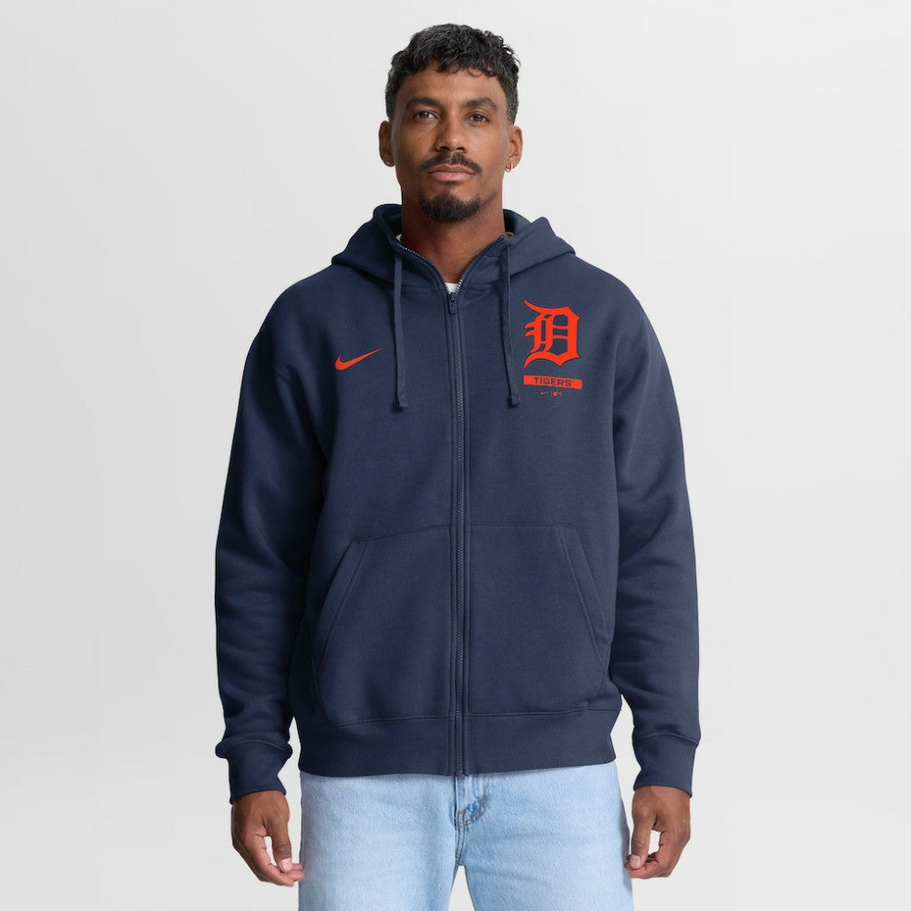 MLB Detroit Tigers Nike Primetime Lockup Full-Zip Hoodie