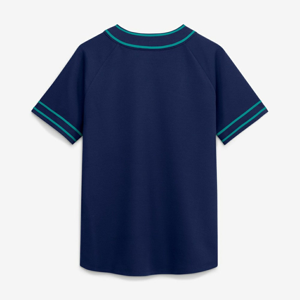 MLB Seattle Mariners Fanatics Women's Diva Race Ahead Raglan V-Neck T-Shirt